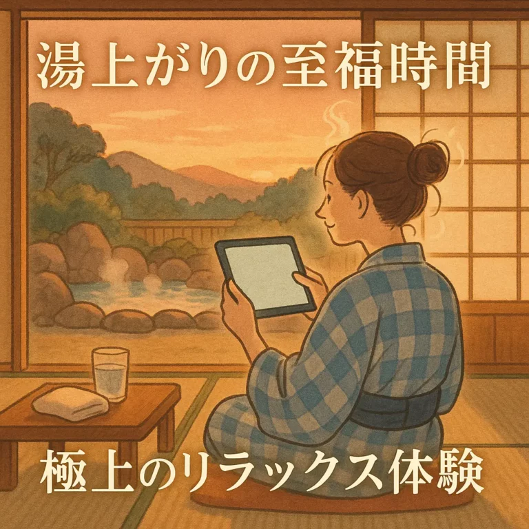 露天風呂の後に楽しむオンラインカジノ——湯上がりの至福を極める究極の癒し時間の特集画像